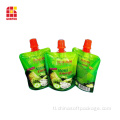 Spout stand up pouch para sa juice packaging